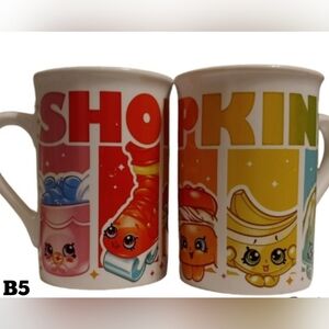 Pair of Shopkins Mugs